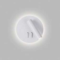 SIENINIS LED ŠVIESTUVAS MOBY 9W JUODAS pigiau