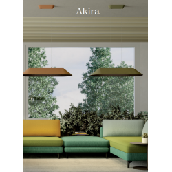 PAKABINAMAS LED ŠVIESTUVAS AKIRA D75 12W RUDAS pigiau