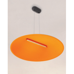 PAKABINAMAS LED ŠVIESTUVAS AKIRA D75 12W RUDAS skubiai