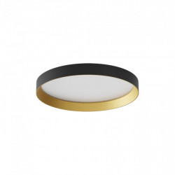 LUBINIS LED ŠVIESTUVAS DAMA D35 30W CCT JUODAS | AUKSO SPALVOS DALI