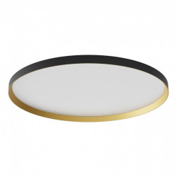 LUBINIS LED ŠVIESTUVAS DAMA D80 60W CCT JUODAS | AUKSO SPALVOS DALI