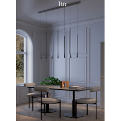 PAKABINAMAS LED ŠVIESTUVAS ITO H40 6W RUDAS kaina