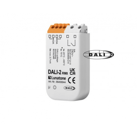DALI sistemos relė DALI-2 RM8 86456944 Lunatone