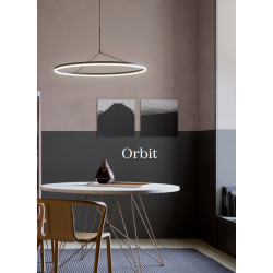 PAKABINAMAS LED ŠVIESTUVAS ORBIT D40 27W BALTAS CCT kaina