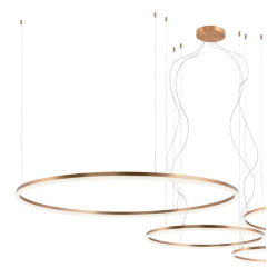 PAKABINAMAS LED ŠVIESTUVAS ORBIT D80 48W BRONZOS SPALVOS CCT pristatymas