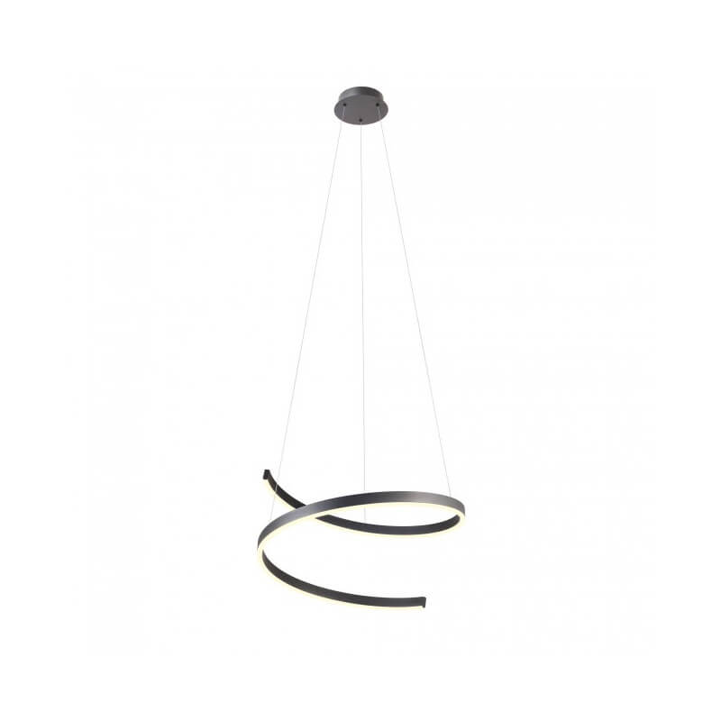 PAKABINAMAS LED ŠVIESTUVAS REDO SCROLL D60 38W CCT JUODAS 01-4015