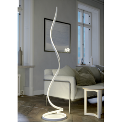PASTATOMAS LED ŠVIESTUVAS SCROLL 30W CCT JUODAS kaina