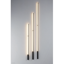 SIENINIS LED ŠVIESTUVAS TWIG 17W H150 JUODAS internetu