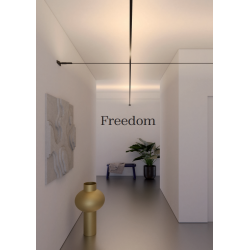 LED JUOSTELĖS TVIRTINIMO KOMPLEKTAS FREEDOM 12M JUODAS kaina