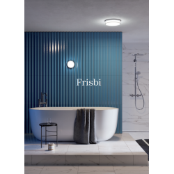 LUBINIS | SIENINIS LED ŠVIESTUVAS FRISBI D15 8W JUODAS kaina