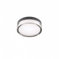 LUBINIS | SIENINIS LED ŠVIESTUVAS FRISBI D15 8W JUODAS