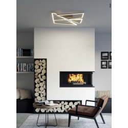 LUBINIS LED ŠVIESTUVAS SLASH 80W CCT baltas