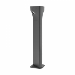 PASTATOMAS LED ŠVIESTUVAS E356 11W H50 tamsiai pilkas kaina