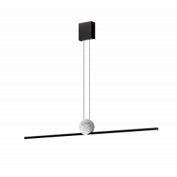 PAKABINAMAS LED ŠVIESTUVAS REGOLO L122 24W PILKAS pigiau