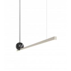 PAKABINAMAS LED ŠVIESTUVAS REGOLO MAXI L200 57W PILKAS kaina