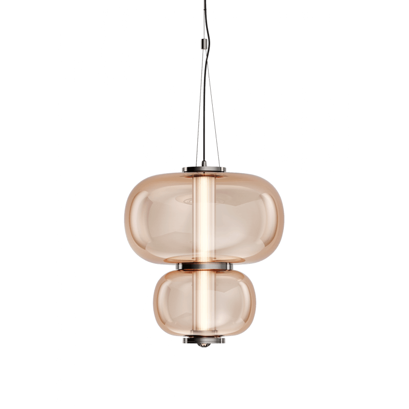 PAKABINAMAS LED ŠVIESTUVAS ITALAMP NUBE 20W GINTARO SPALVOS 8175/S/SALMON PINK