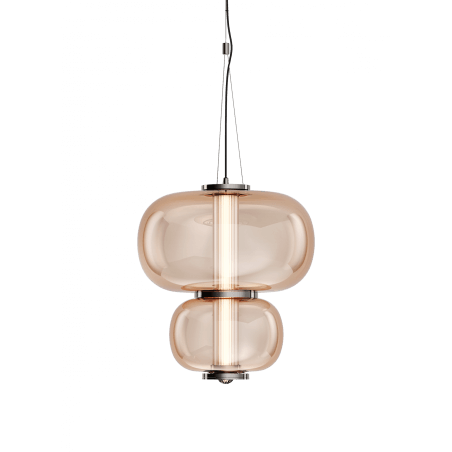 PAKABINAMAS LED ŠVIESTUVAS ITALAMP NUBE 20W GINTARO SPALVOS 8175/S/SALMON PINK