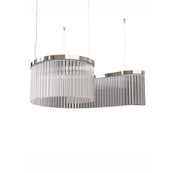PAKABINAMAS LED ŠVIESTUVAS CARMEN L125 64W CHROMO SPALVOS