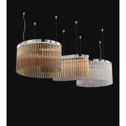 PAKABINAMAS LED ŠVIESTUVAS CARMEN L125 64W RUDAS