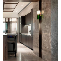 SIENINIS LED ŠVIESTUVAS CATERINA 6,4W BALTAS | ŽALIAS kaina