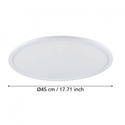 LUBINIS LED ŠVIESTUVAS SARSINA-Z D45 33,5W CCT BALTAS internetu