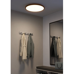 LUBINIS LED ŠVIESTUVAS SARSINA-Z D60 41W CCT JUODAS skubiai