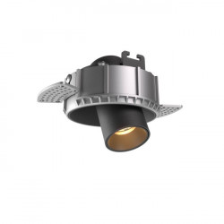BERĖMIS LED ŠVIESTUVAS XCANON ROUND 7W JUODAS