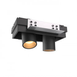 BERĖMIS LED ŠVIESTUVAS XCANON 14W JUODAS