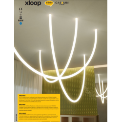 HERMETIŠKA 360° NEONINĖ LED JUOSTA XLOOP D25 250W 3000K 20M pigiau