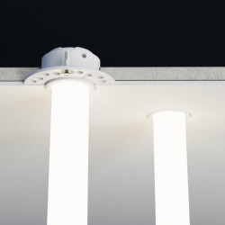 PRIGLAISTOMAS PAGRINDAS XLOOP LED JUOSTOMS D18 BALTAS