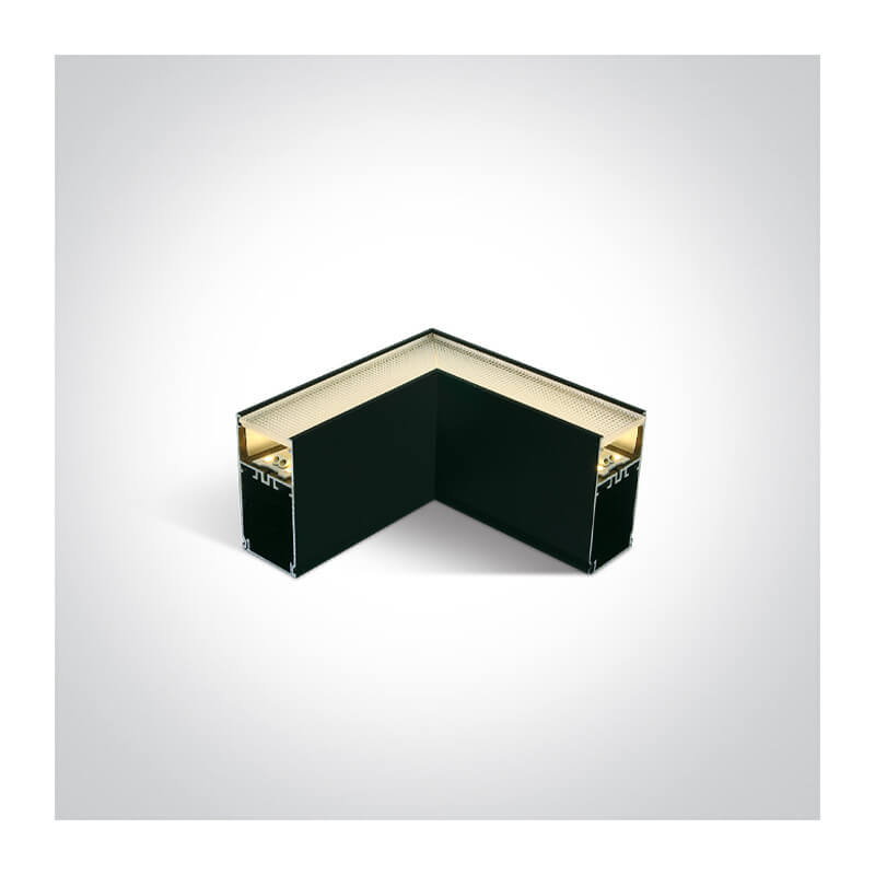 KAMPINĖ LED JUNGTIS ONE LIGHT LINEAR ŠVIESTUVAMS 14W CCT | REGULIUOJAMA JUODA 050170D/B/V