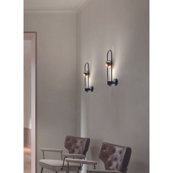 SIENINIS LED ŠVIESTUVAS LUPPITER D33 8W JUODAS | ALEBASTRAS internetu