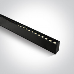LINIJINIS LED ŠVIESTUVAS LINEAR UGR17 L130 40W CCT | REGULIUOJAMAS JUODAS