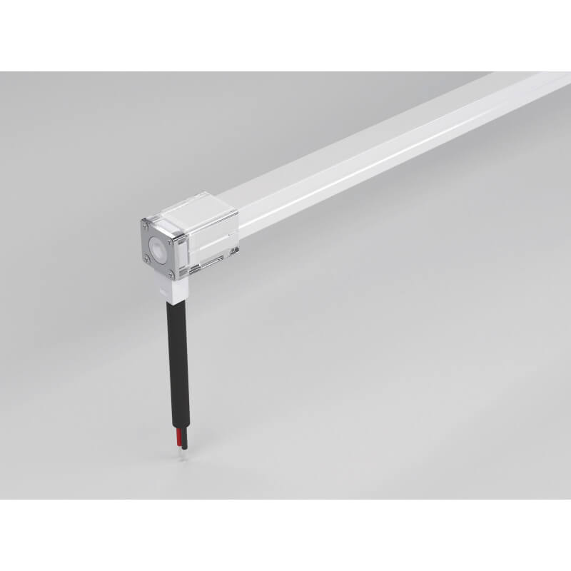 ANTGALIS SU PAJUNGIMU IŠ KAIRĖS HERMETIŠKAI NEONINEI LED JUOSTAI 12W 24V IP67 LIGHT PLAN LP-NEON-1615-C-END-L