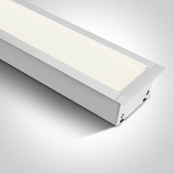 ĮLEIDŽIAMAS LED ŠVIESTUVAS LINEAR L121 W7 40W CCT | REGULIUOJAMAS BALTAS