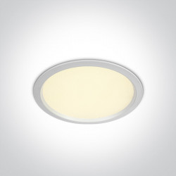 ĮLEIDŽIAMA LED PANELĖ 10124U/W/V UGR 24W CCT D17 BALTAS