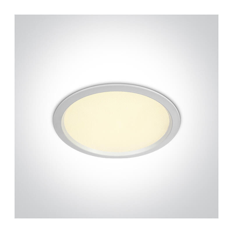 ĮLEIDŽIAMA LED PANELĖ  ONE LIGHT 10124U/W/V UGR D17 24W CCT BALTA