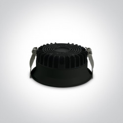 ĮLEIDŽIAMA LED PANELĖ 10109D/B/V D12 9W CCT JUODA kaina