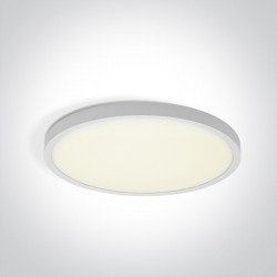 LUBINIS LED ŠVIESTUVAS 62006A/W/V D30 24W CCT BALTAS