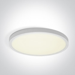 LUBINIS LED ŠVIESTUVAS 62006C/W/V D50 40W CCT BALTAS