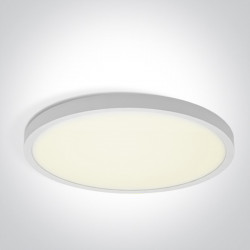 LUBINIS LED ŠVIESTUVAS 62006D/W/V D60 50W CCT BALTAS
