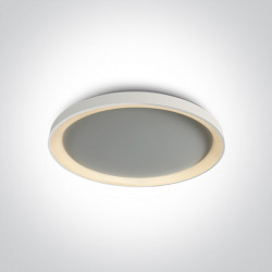 LUBINIS LED ŠVIESTUVAS 62148L/W/V D58 48W CCT BALTAS
