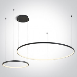 PAKABINAMAS LED ŠVIESTUVAS 63150A/B/W D100 | 40 65W JUODAS