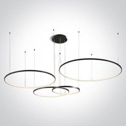 PAKABINAMAS LED ŠVIESTUVAS 63150C/B/W D100 | 80 | 60 | 40 100W JUODAS