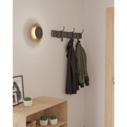 SIENINIS LED ŠVIESTUVAS TOCINA 11W JUODAS |  ŽALVARIO SPALVOS internetu