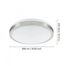 LUBINIS LED ŠVIESTUVAS COMPETA D43 20W NIKELIO SPALVOS atsiliepimai