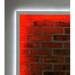 LED PROFILIS BACK10 A/UX PAVIRŠINIS, 1M, JUODAS pristatymas
