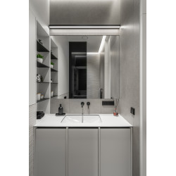 LED PROFILIS VARIO30-03 ACDE-9/TY PAVIRŠINIS, 2M, JUODAS internetu
