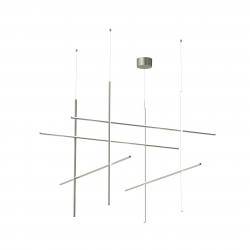 PAKABINAMAS LED ŠVIESTUVAS COORDINATES MODULE SUSPENSION 180W PILKAS