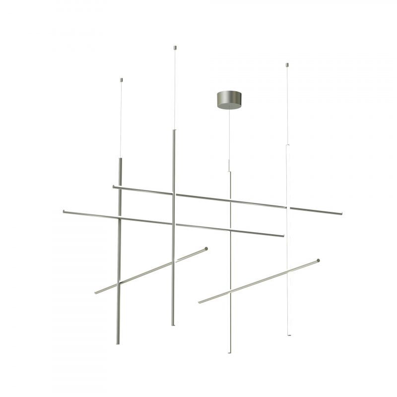 PAKABINAMAS LED ŠVIESTUVAS FLOS COORDINATES MODULE SUSPENSION 180W PILKAS F1880033